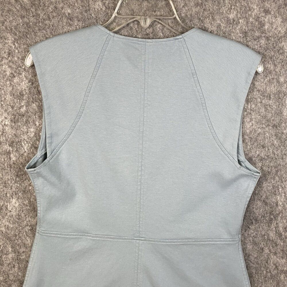 Everlane Dress Womens Large Light Blue The 90s Mini Short Sleeveless Cotton - Picture 12 of 13